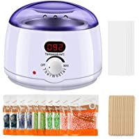 Calentador de Cera Electrico- LOFTER Máquina de Cera Caliente Depilacion Profesional Wax Warmer Kit de Cera Depilacion…
